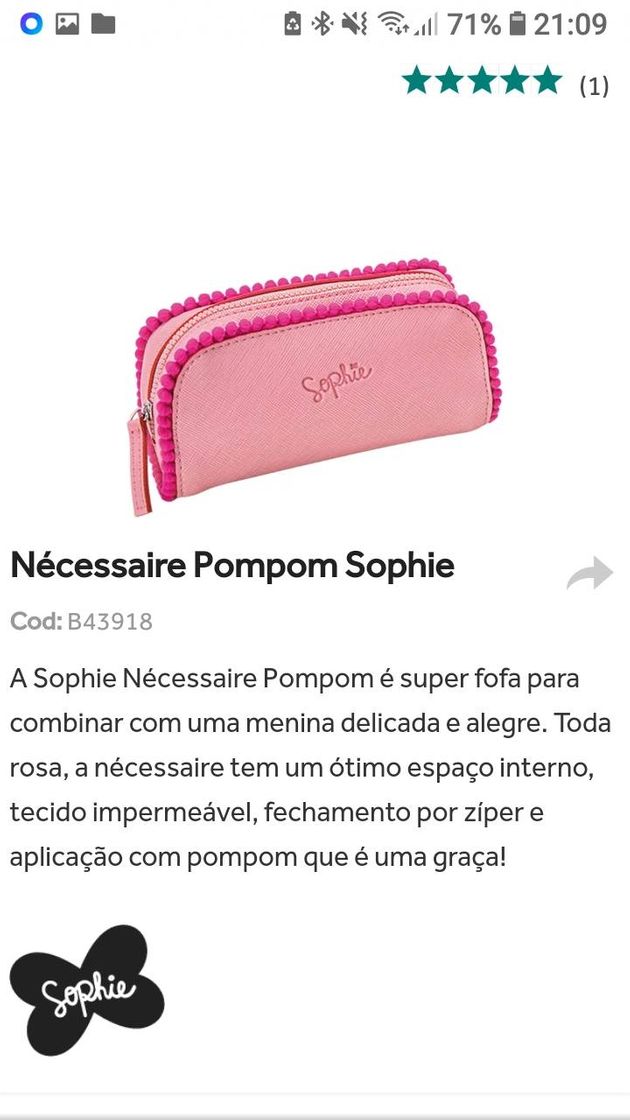 Moda Nécessaire Pompom Sophie | O Boticário