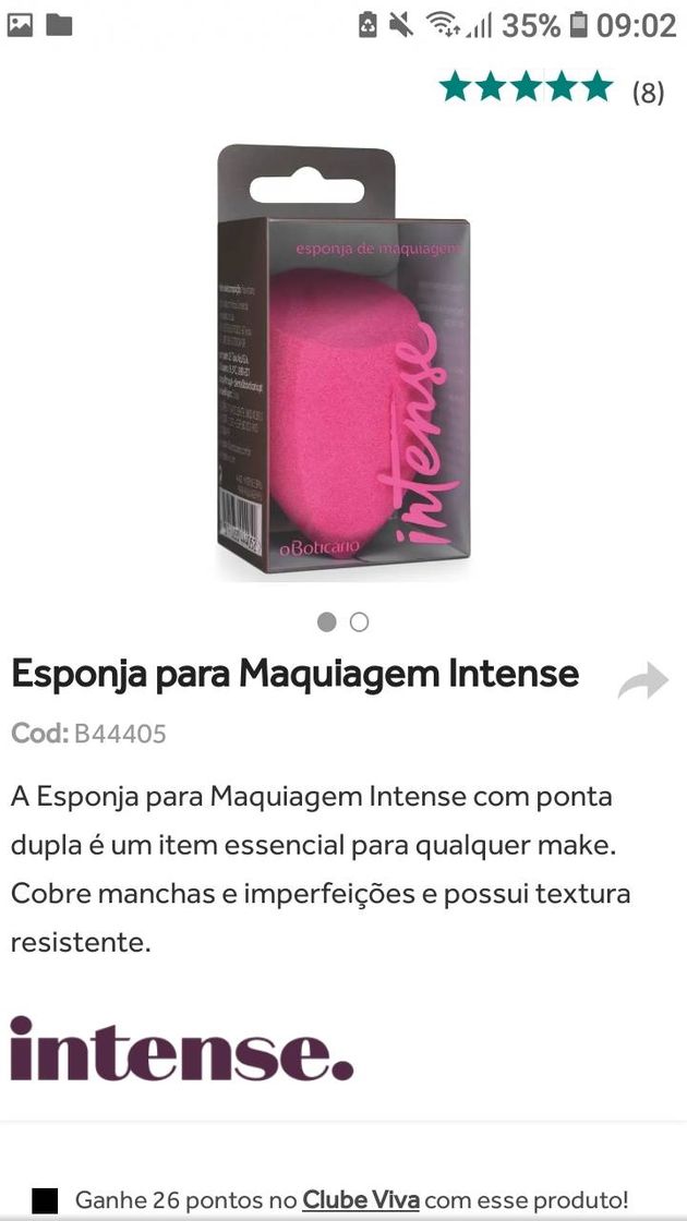 Fashion Linha Intense: Cosméticos Femininos | O Boticário