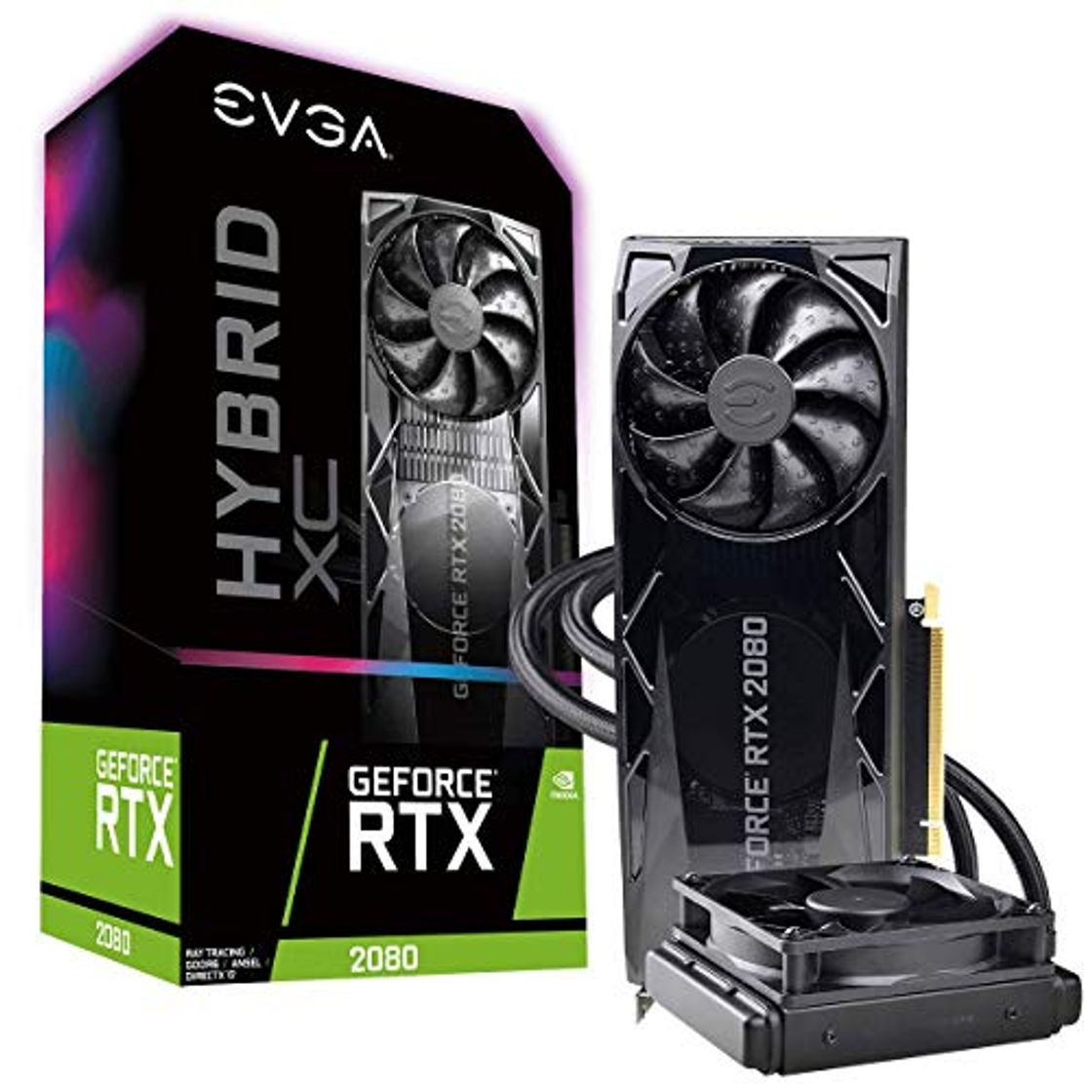 Productos EVGA GeForce RTX 2080 XC Hybrid Gaming