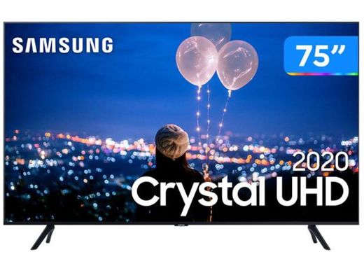 
Smart TV Crystal UHD 4K LED 75” Samsung - 75TU8000 Wi-Fi Bl