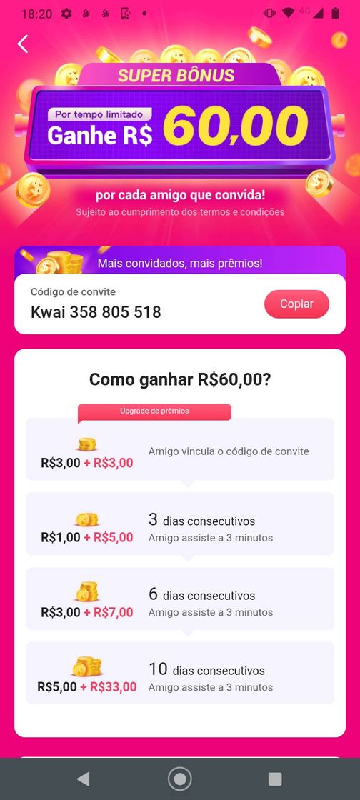 Moda Ganhar dinheiro baixando o Kwai!https://s.kwai.app/s/adm04dI