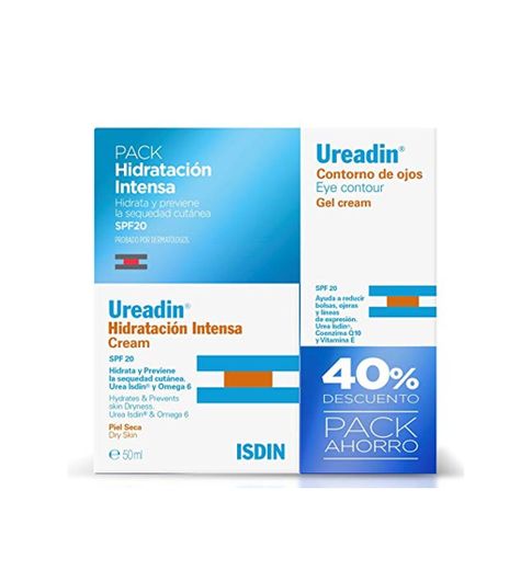 Isdin Ureadin Pack: Crema De Hidratación Intensa (SPF 20, Piel Seca) 50