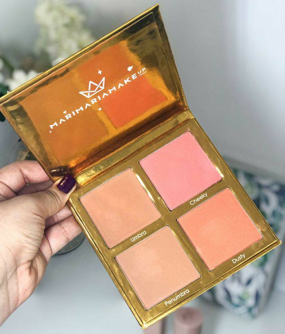 Social Paleta de contorno e blush mari Maria 