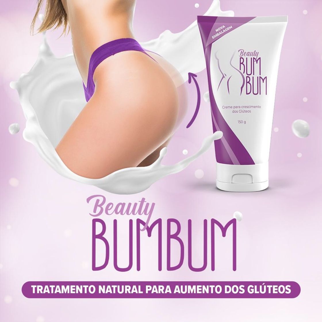 Fashion Beauty BUMBUM. Tratamento natural para aumento dos glúteos 