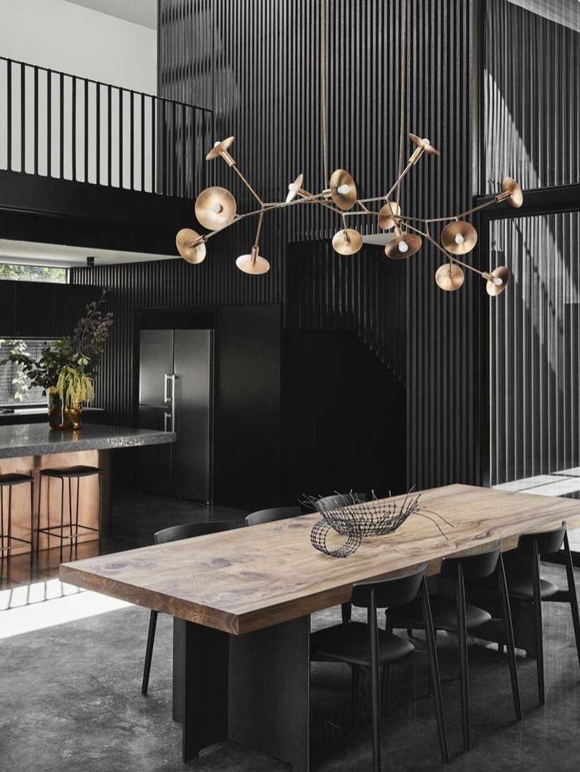 Moda Black kitchen / dining room