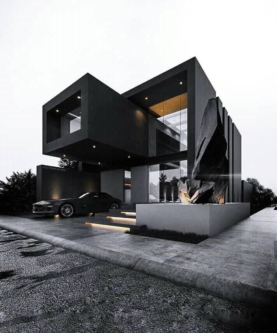 Moda Black modern house