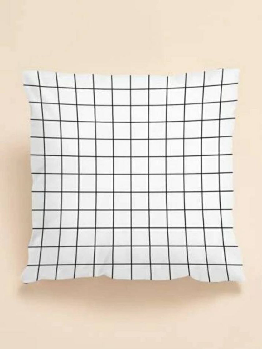 Social Capa de almofada aesthetic quadriculada