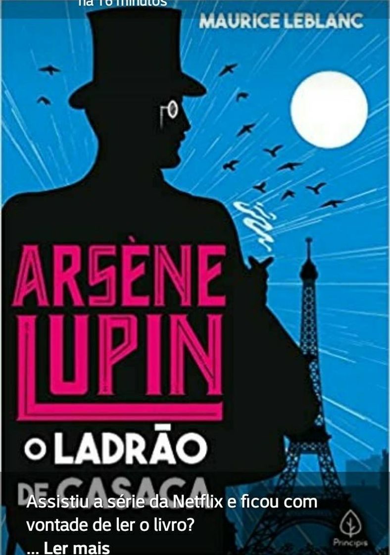 Producto Livro Arsène Lupin o ladrão de casaca