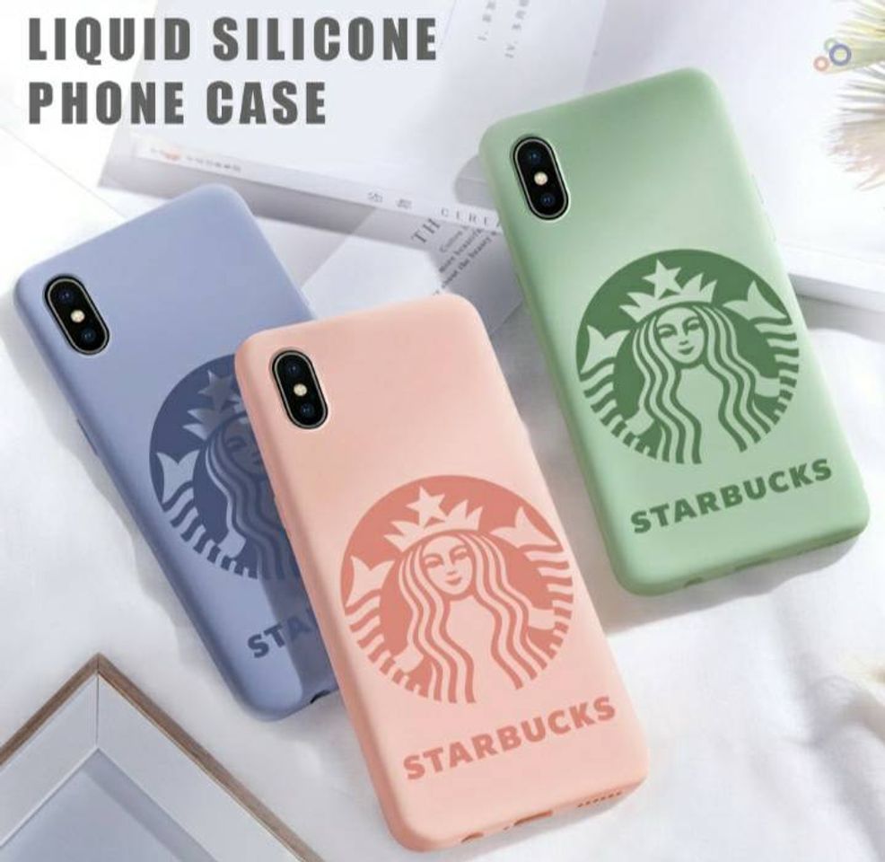 Fashion Capa De Celular De Silicone Starbucks 