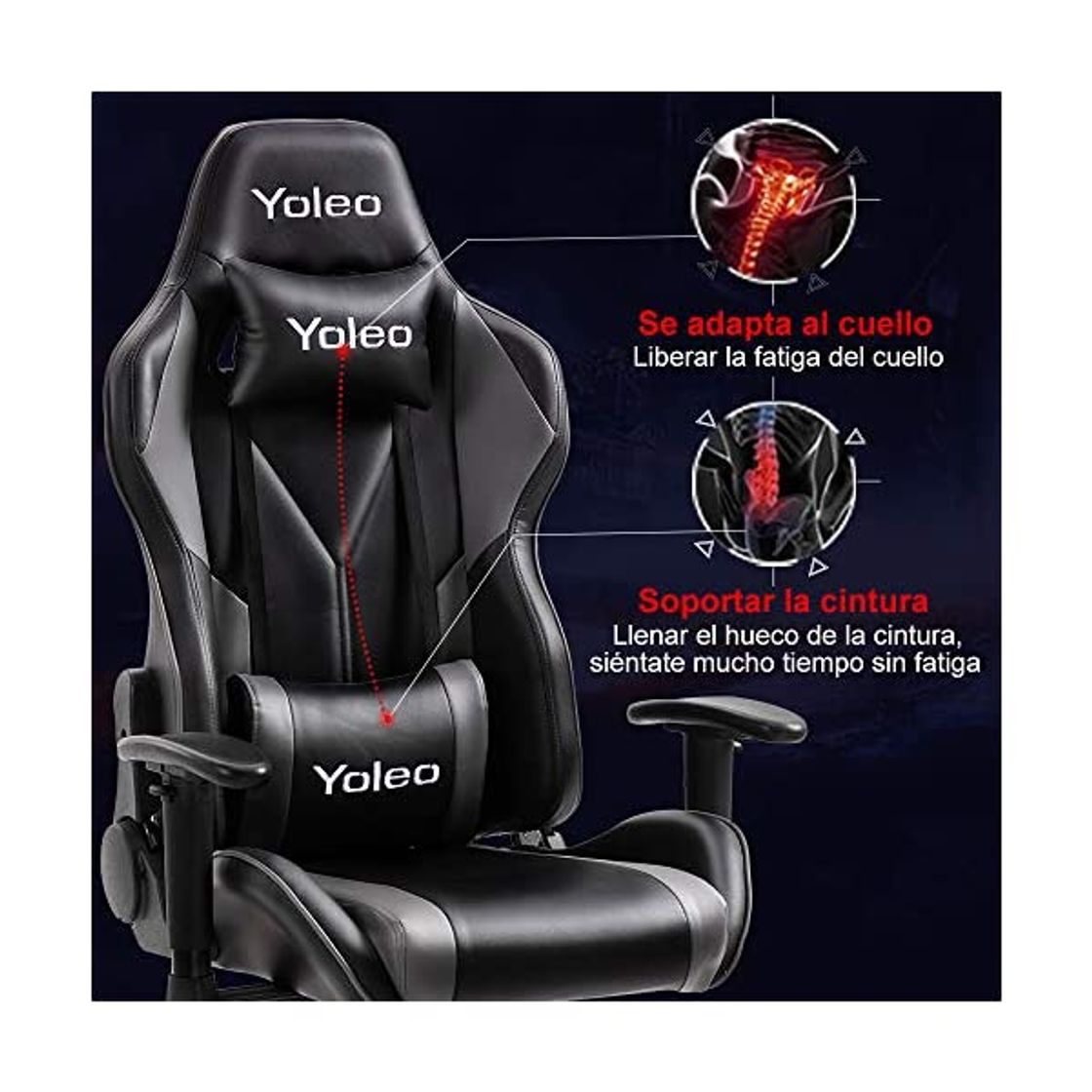 Home YOLEO Silla Gaming Profesional