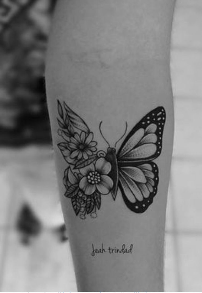 Moda tatto de borboleta🦋