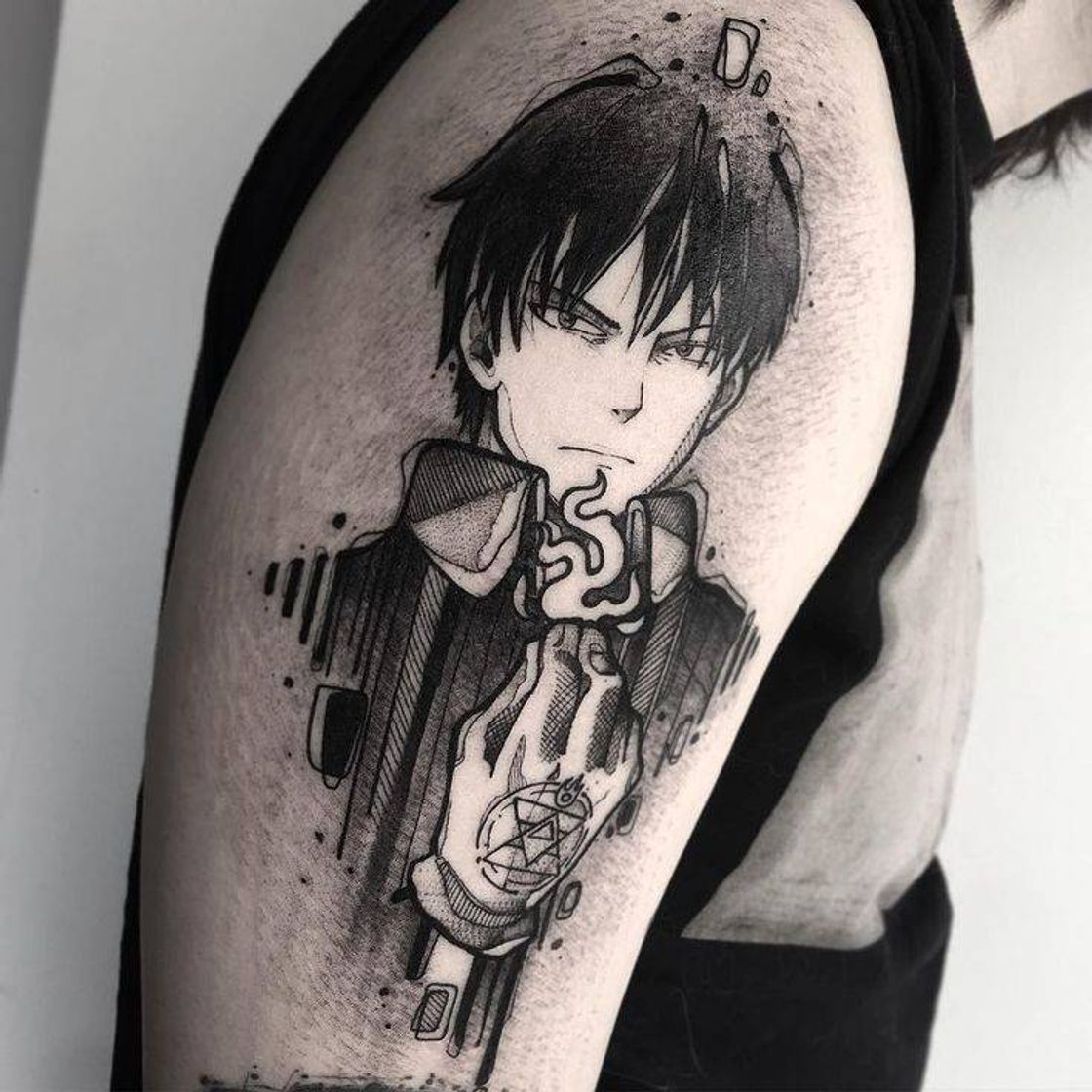 Moda Ideias de Tattoo anime