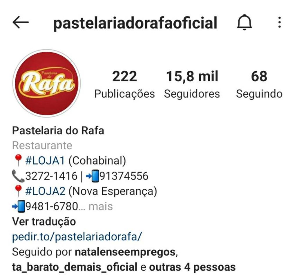 Restaurants Pastelaria do Rafa