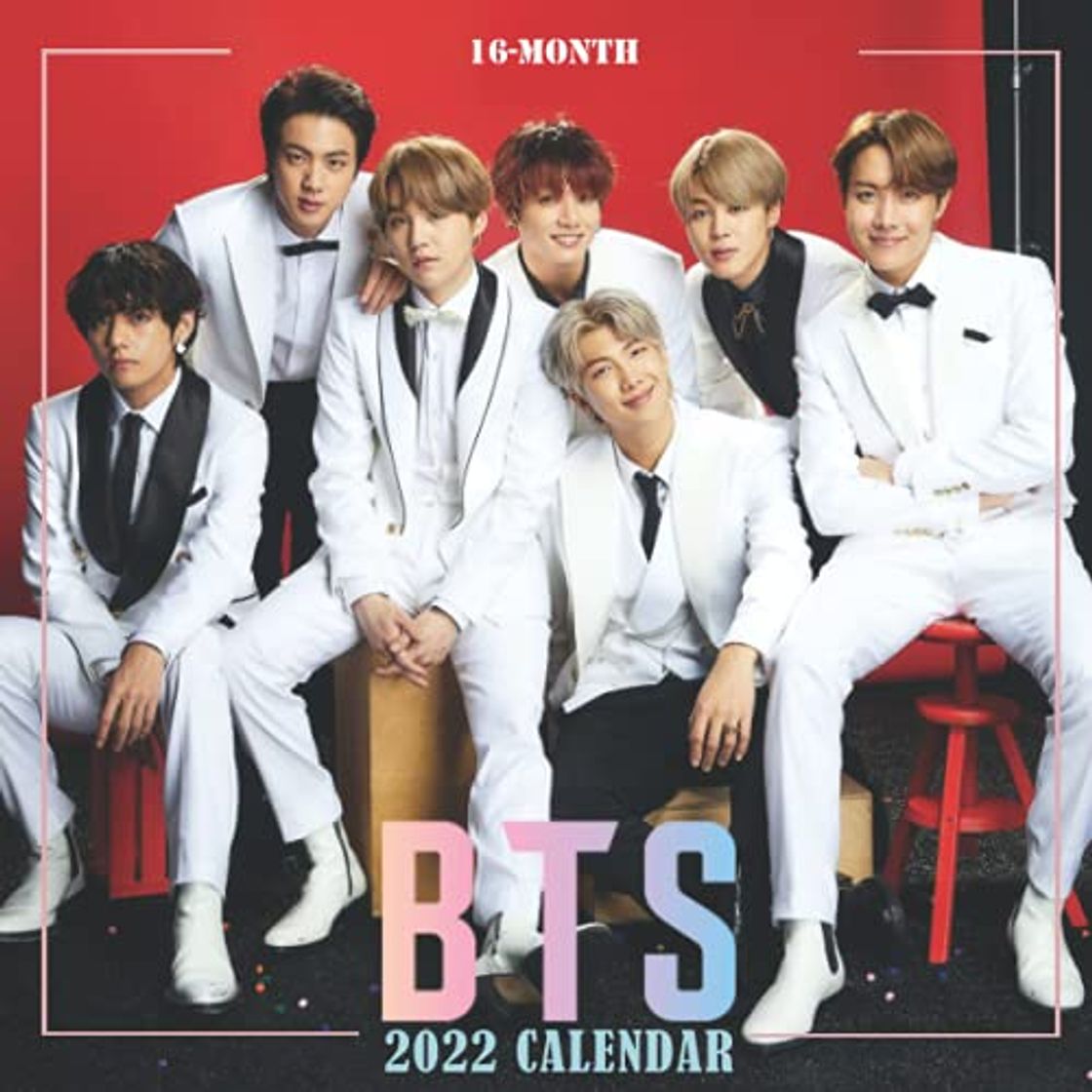 Libro BTS 2022 Calendar: Great 16-month Calendar for fans - 8