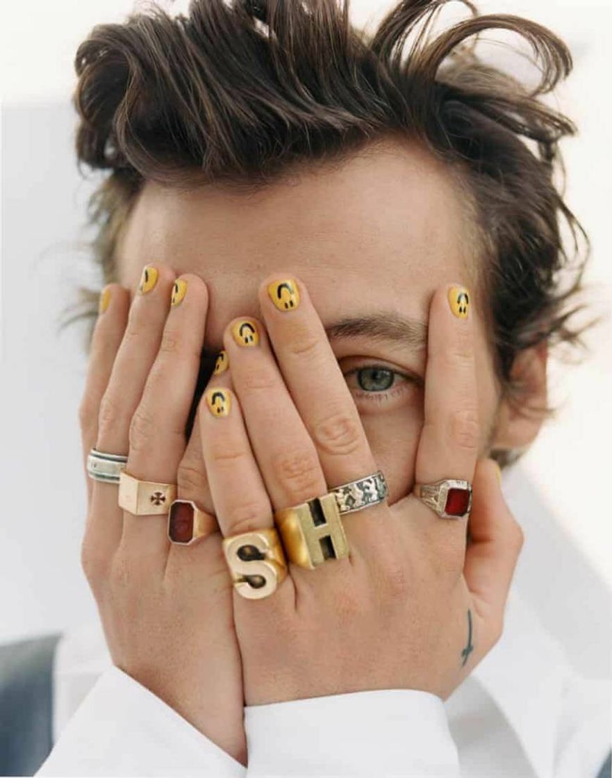 Moda Unhas smile do Harry