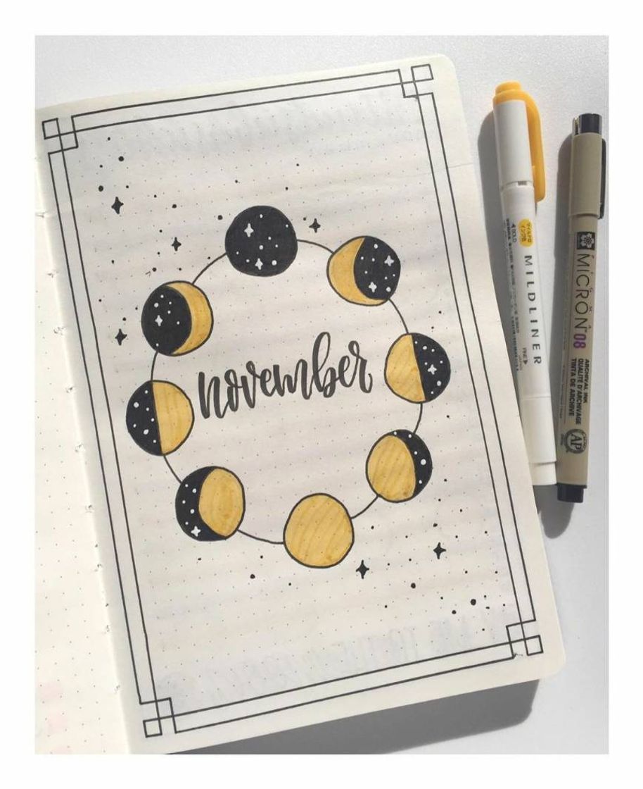 Fashion Ideias para Bullet Journal