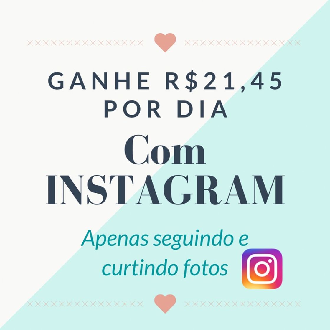 Fashion GANHAR DINHEIRO NO INSTAGRAM 🤑