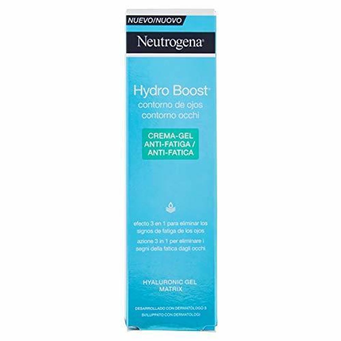 Social Neutrogena Hydro Boost Crema Gel Anti-Fatiga Para El Contorno De Ojos