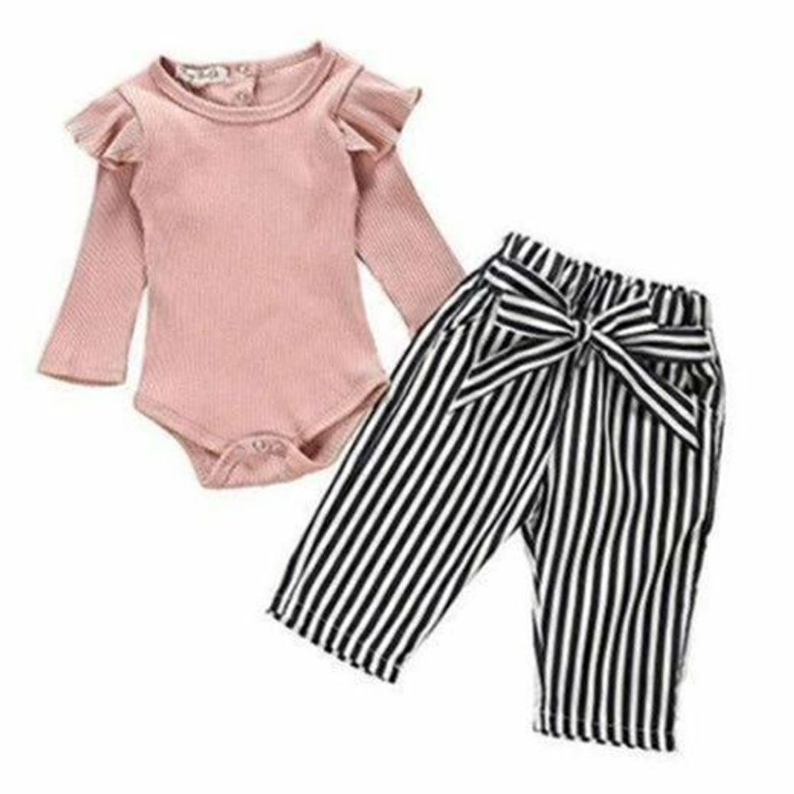 Social Ropa Bebe Niña Manga Larga Monos Tops