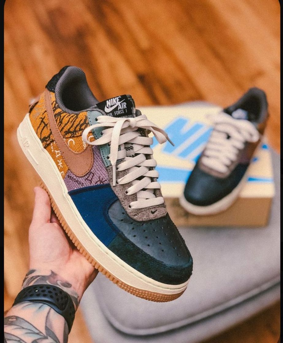 Moda Tênis travis scott x Nike air force 1 low 