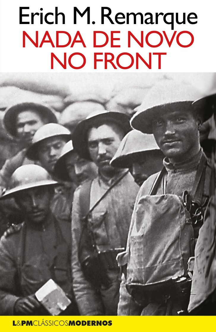 Book Nada de novo no front - Primeira Guerra Mundial 