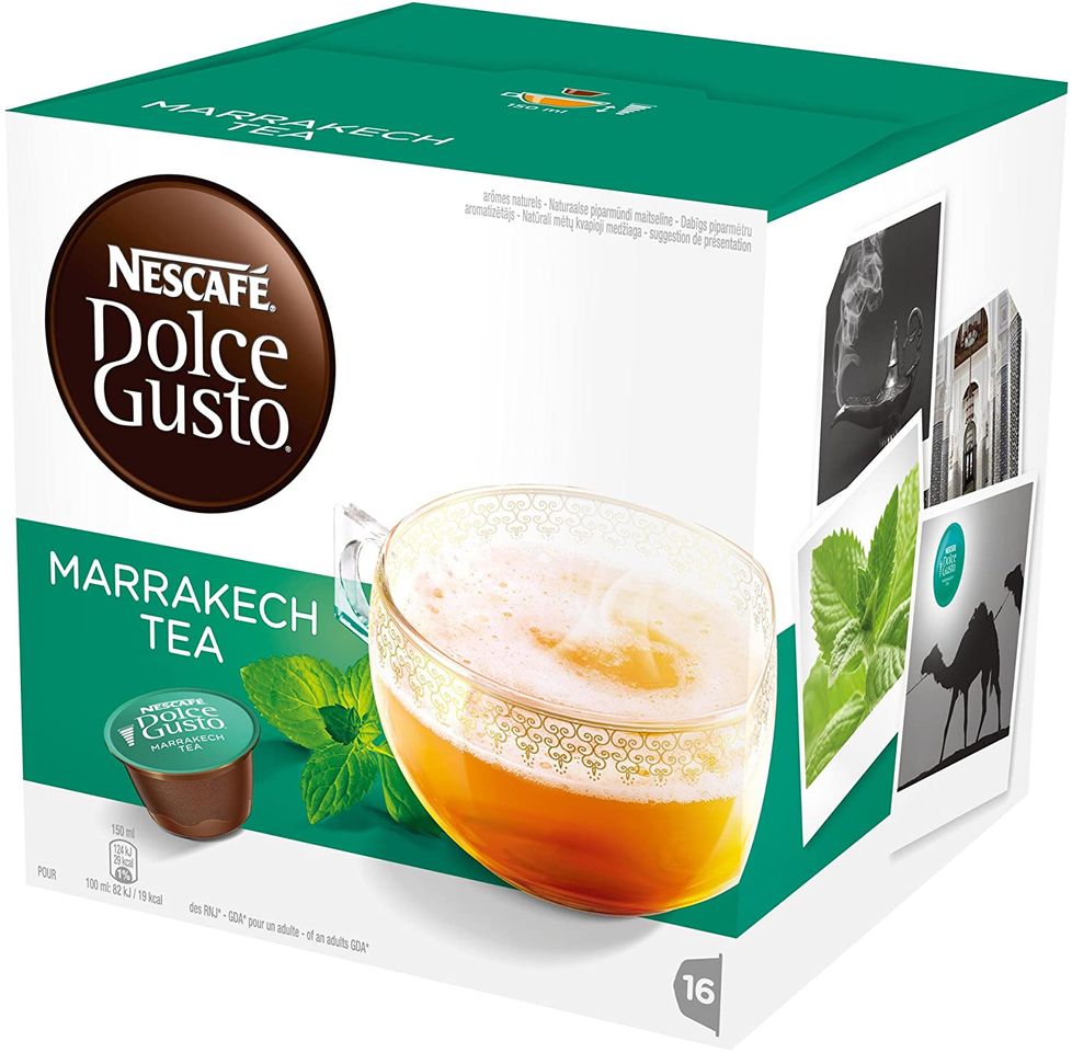 Lugares NESCAFÉ Dolce Gusto Marrakesh Style Tea, Pack de 3 x 16 Cápsulas