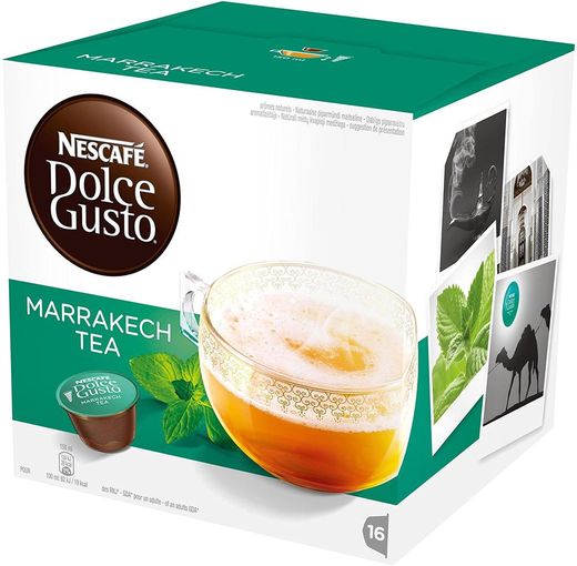 NESCAFÉ Dolce Gusto Marrakesh Style Tea, Pack de 3 x 16 Cápsulas