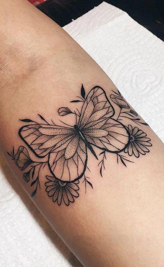 Fashion Tattoo borboleta 🦋