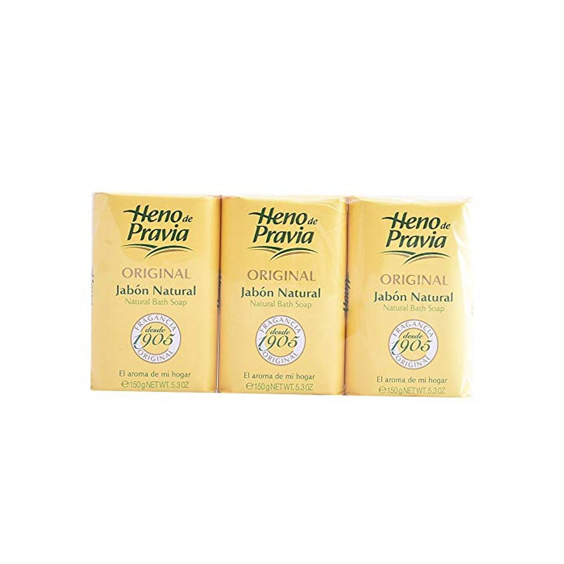 Beauty Heno De Pravia Original Jabon Natural Lote 3 x 150 Gr