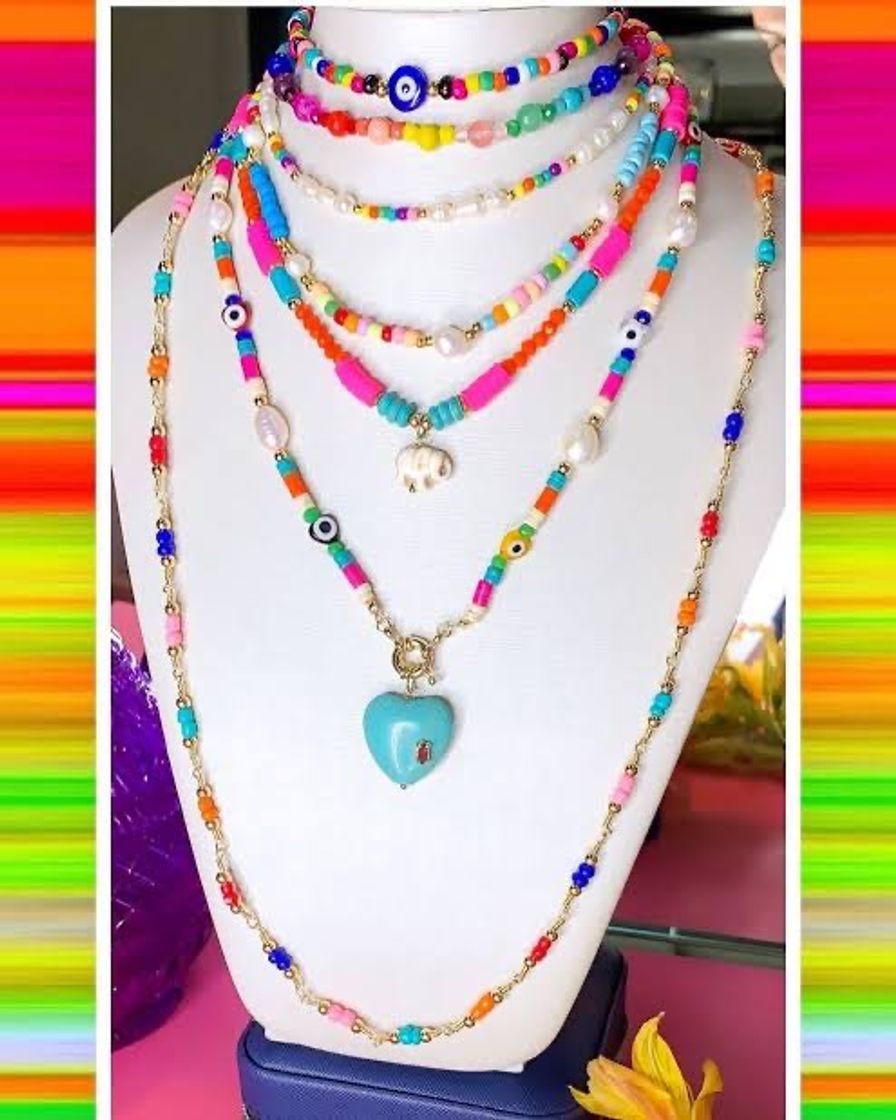 Social Colar 🧡💛💚💙💜❤️