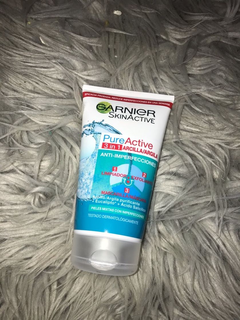 Belleza Garnier Skin Active Pure Active Gel 3 en 1 para Pieles Mixtas