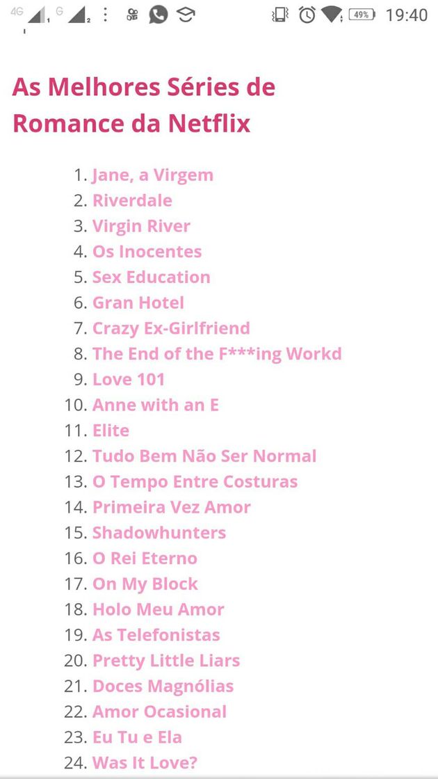 Serie Jane the Virgin