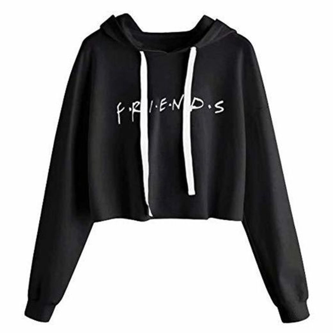 Fashion Sudadera Friends Mujer Serie con Capucha Casual Pullover Hip Hop Danza Camisetas