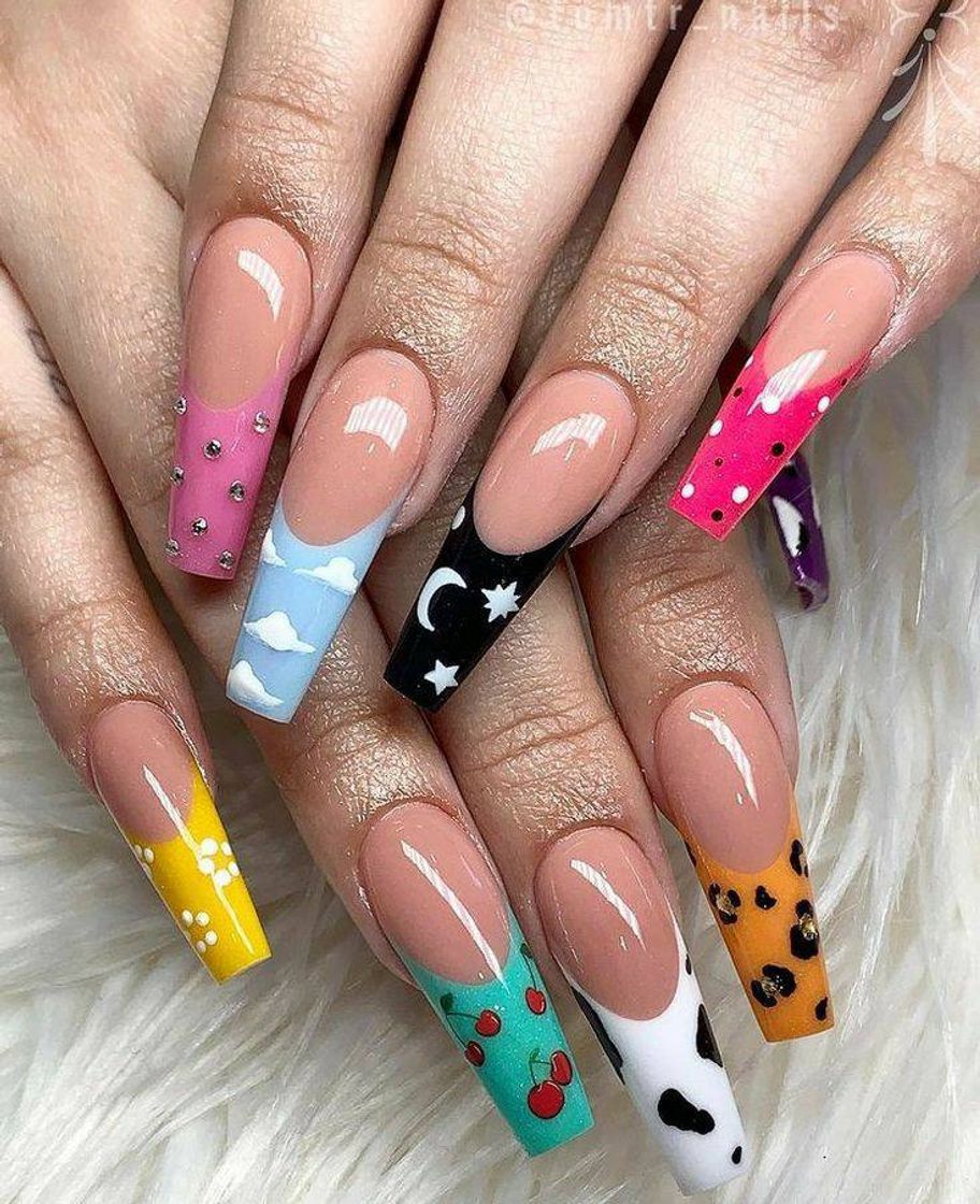 Moda Mix & Match nail art