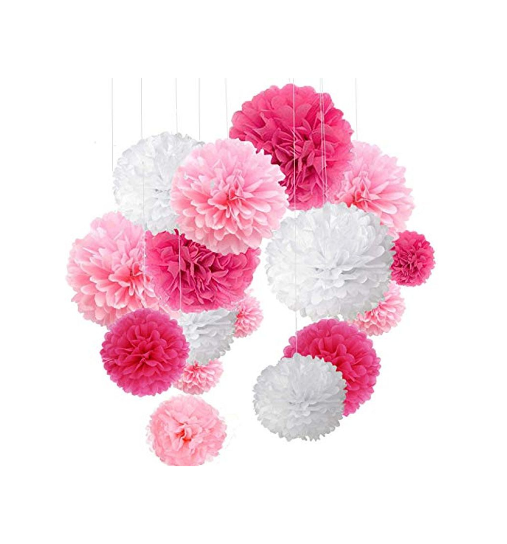 Producto Decoración de Fiesta Pompom Flores