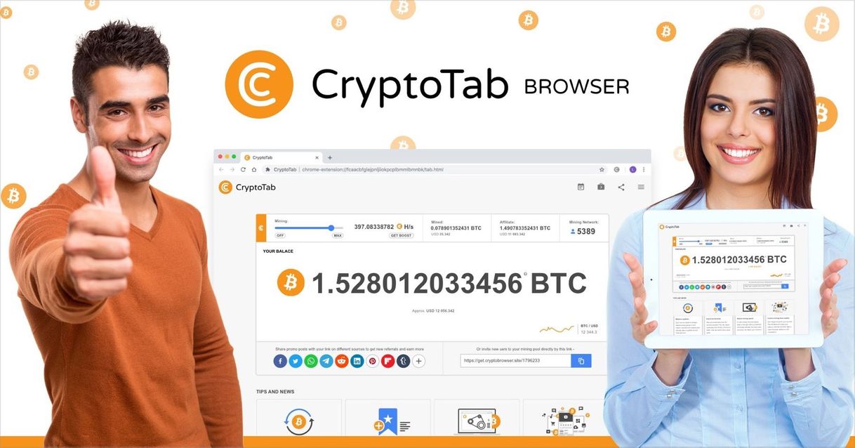 Moda CryptoTab browser 