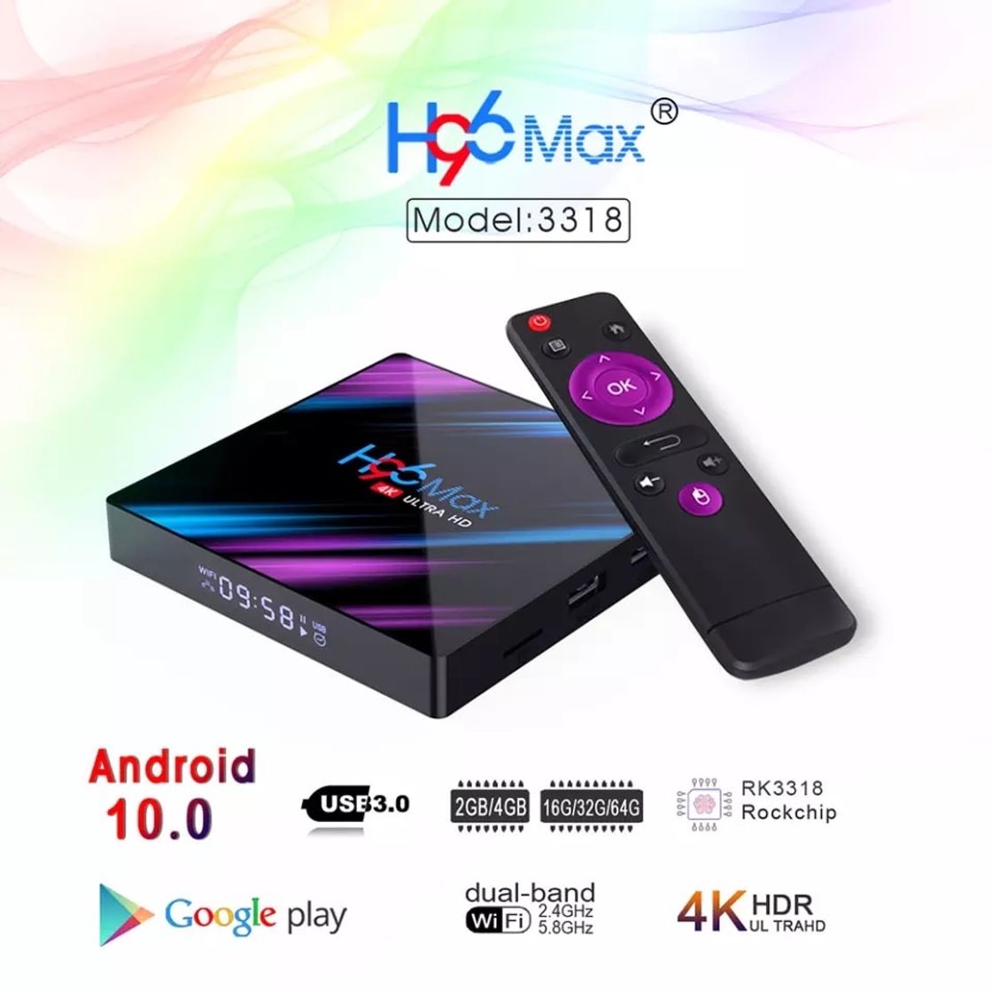Social Smart tv caixa Android