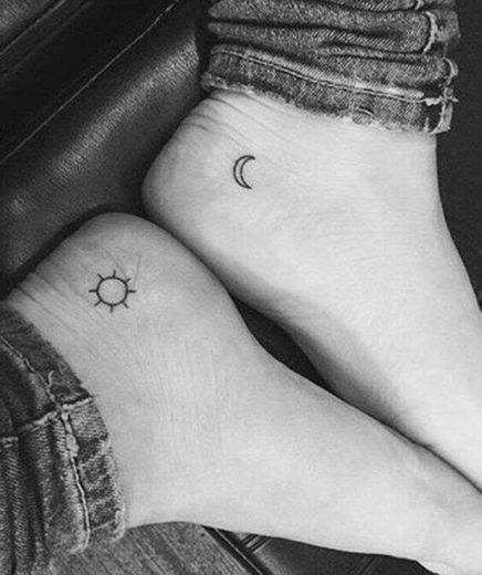 Tatuagem lua/sol