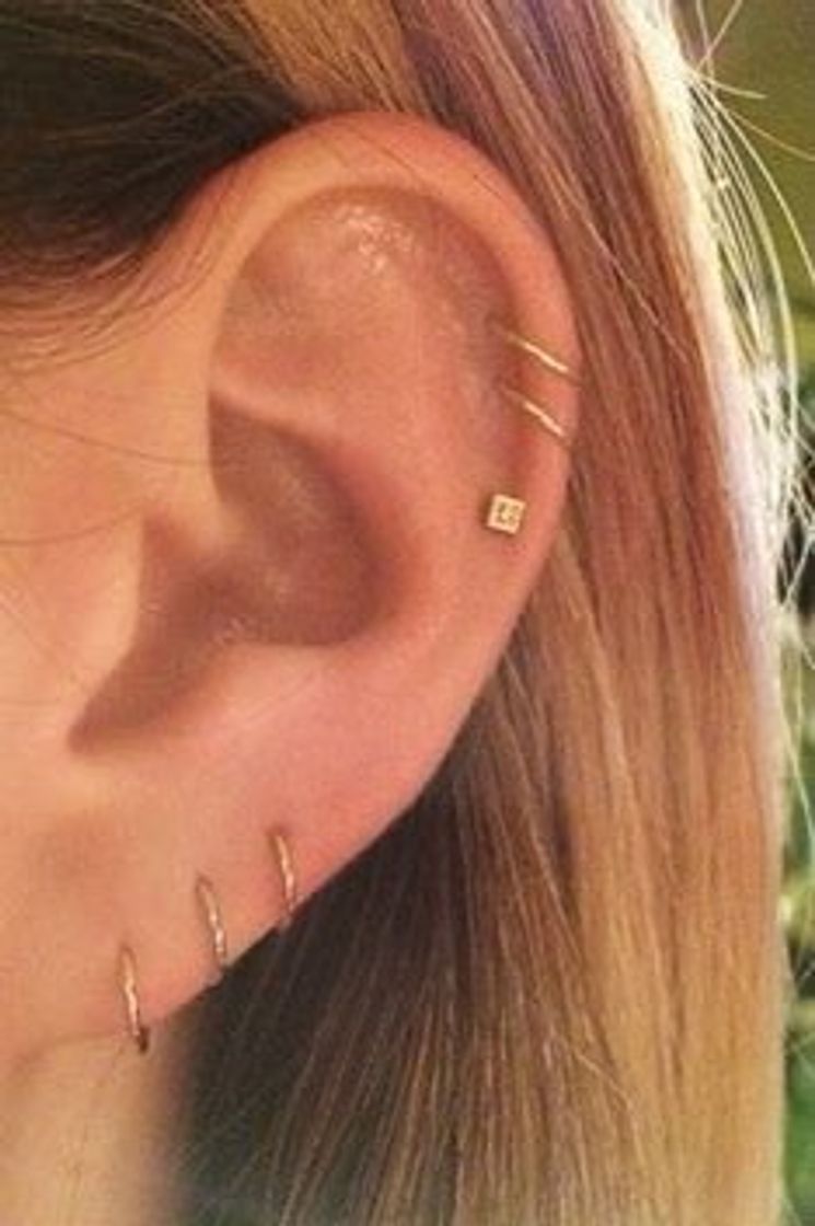 Moda Piercings minimalistas 