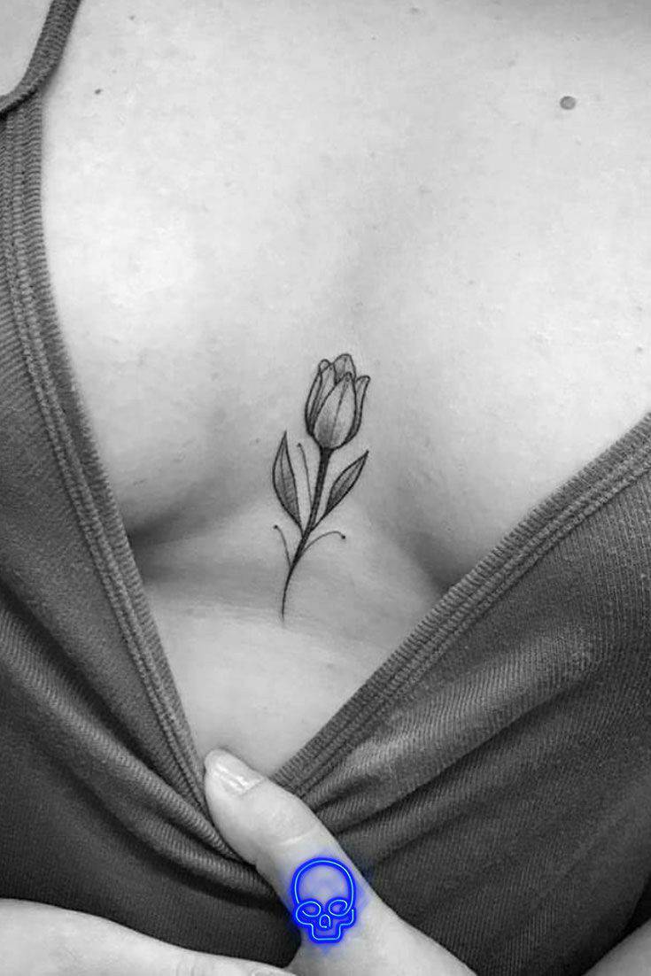 Moda Inspirações de tatuagens minimalistas🤍