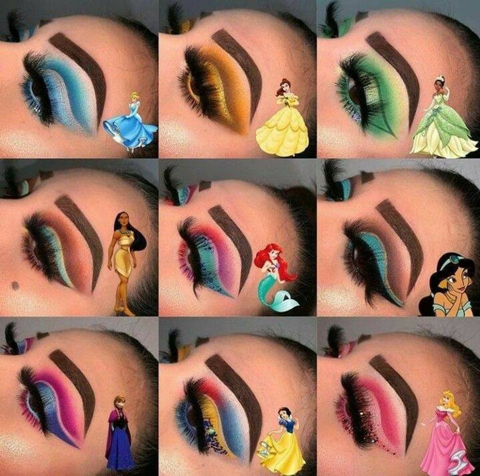 Moda Makeups princesas 