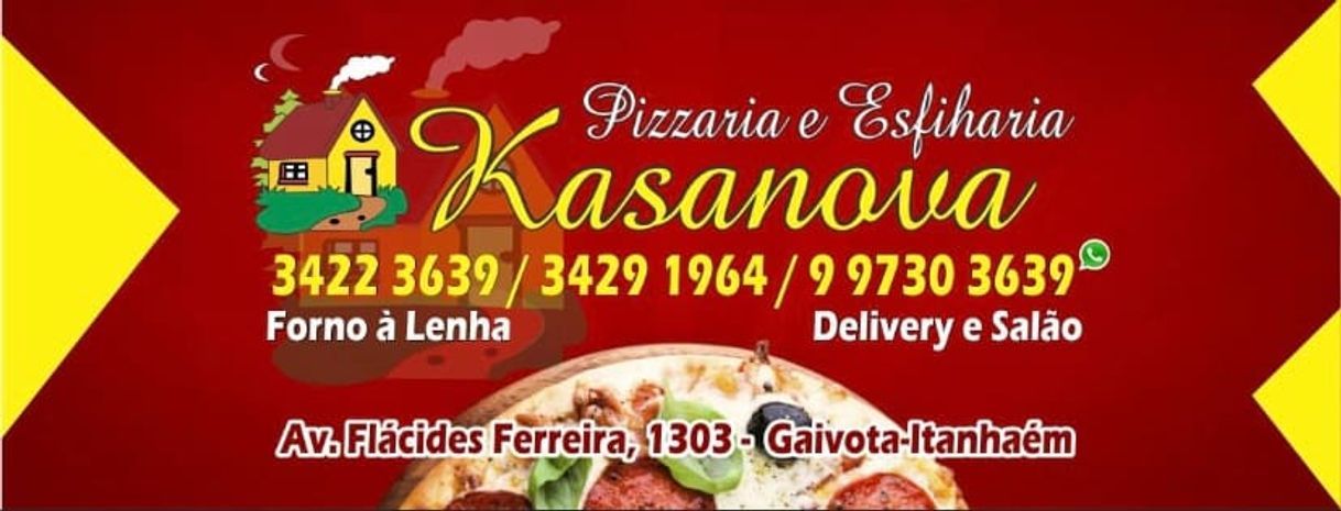 Restaurants Pizzaria e Esfiharia Kasanova Gaivota