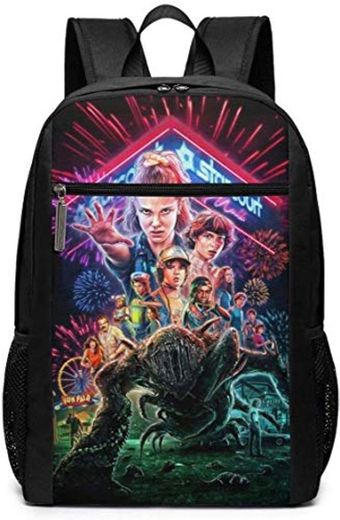 Mochilas Tipo Casual Mochilas de Marcha Str-ANG-er THI-ng-s School Backpack for Girls