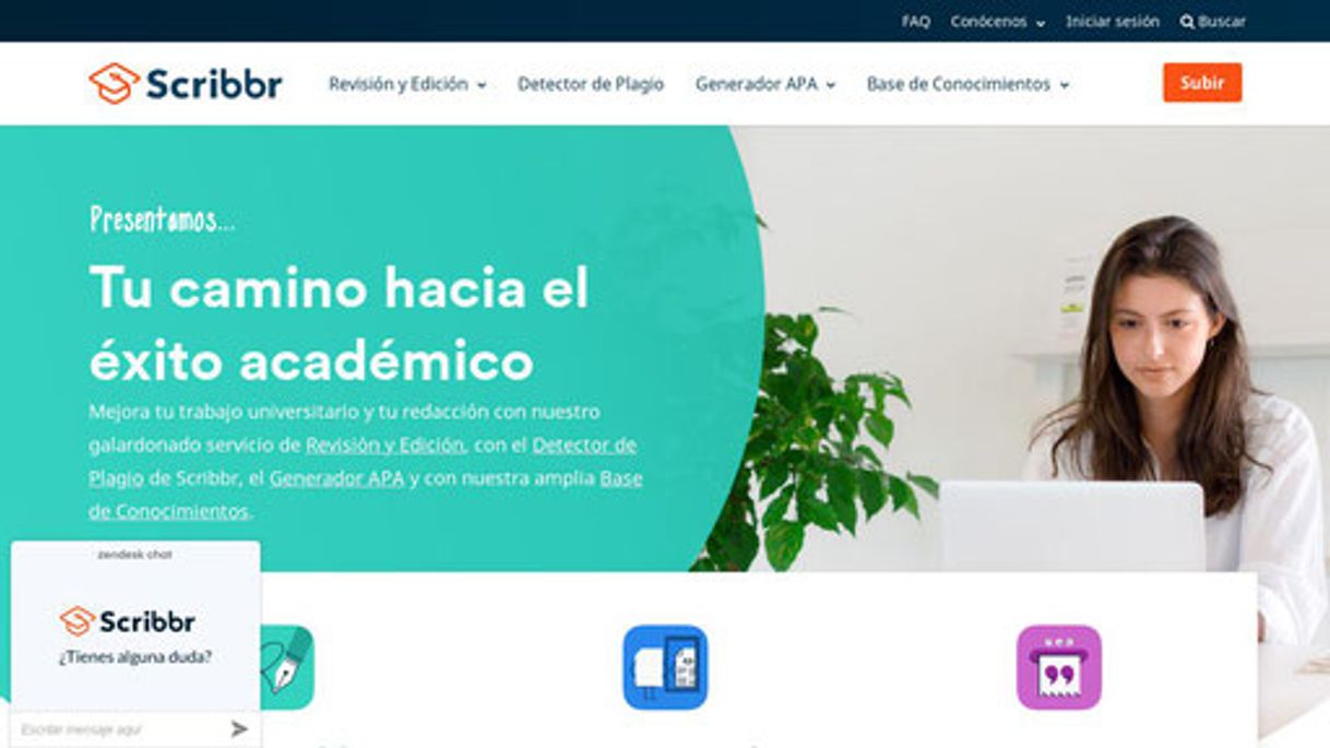 Social Scribbr - Revisión académica a tu medida.