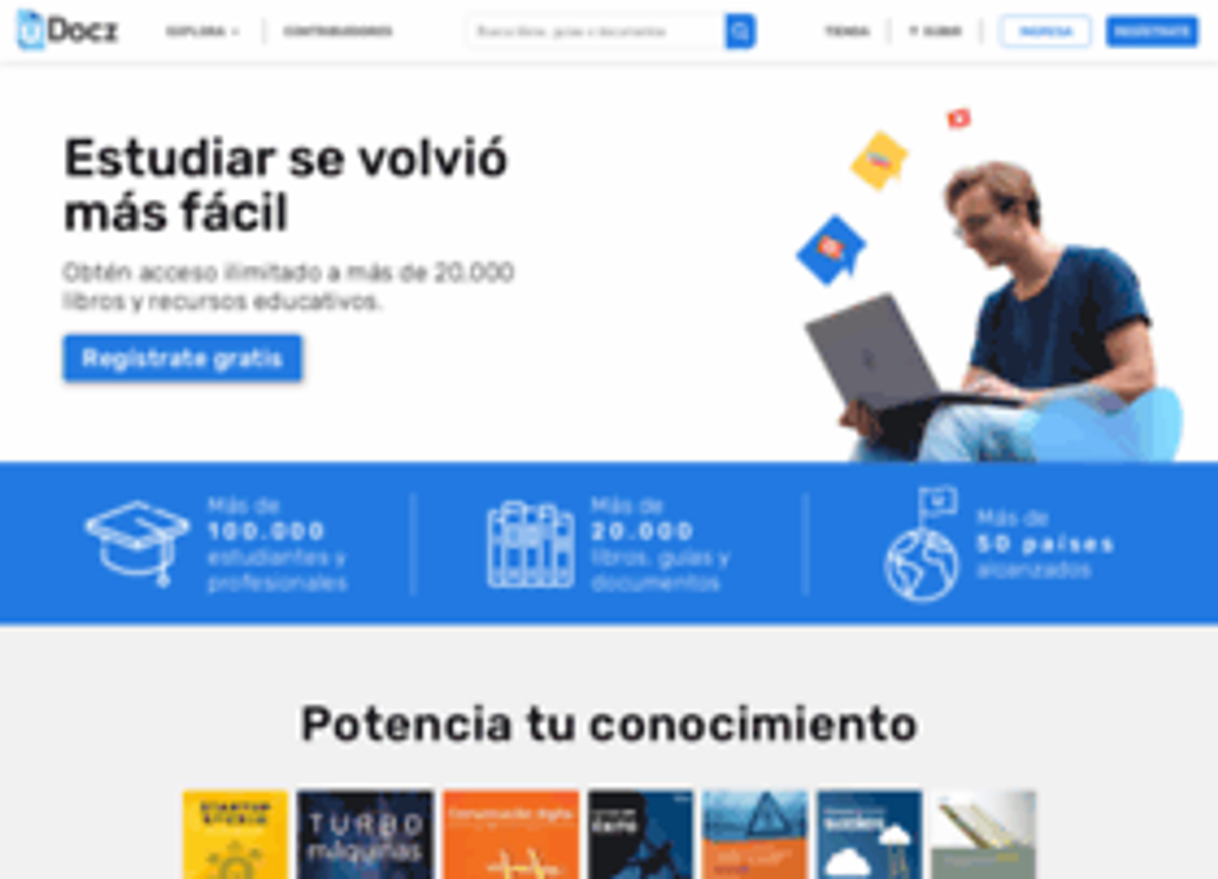 Social uDocz - Comparte y explora documentos de tu interés.