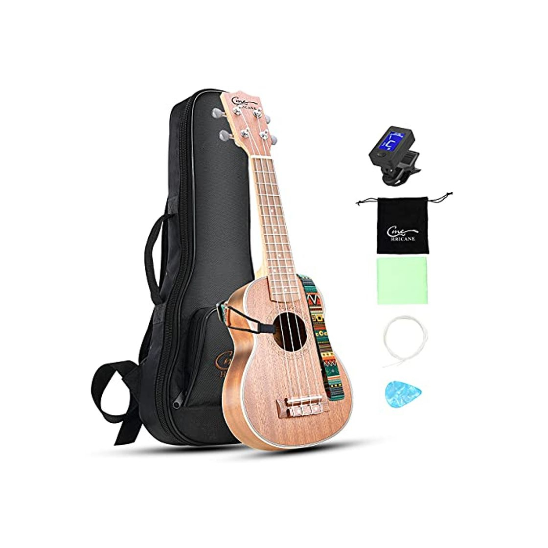 Producto Ukelele, Hricane Ukelele Soprano 21 Pulgadas Hawaiian Ukulele Para Principiantes Adulto,Niños, Estudiante,Mujer