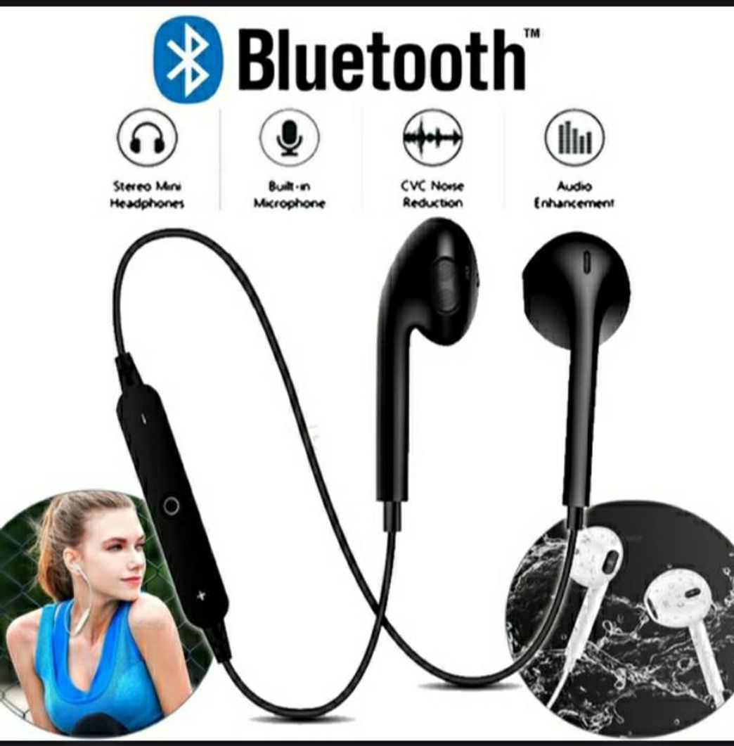 Fashion Fone de ouvido via Bluetooth.