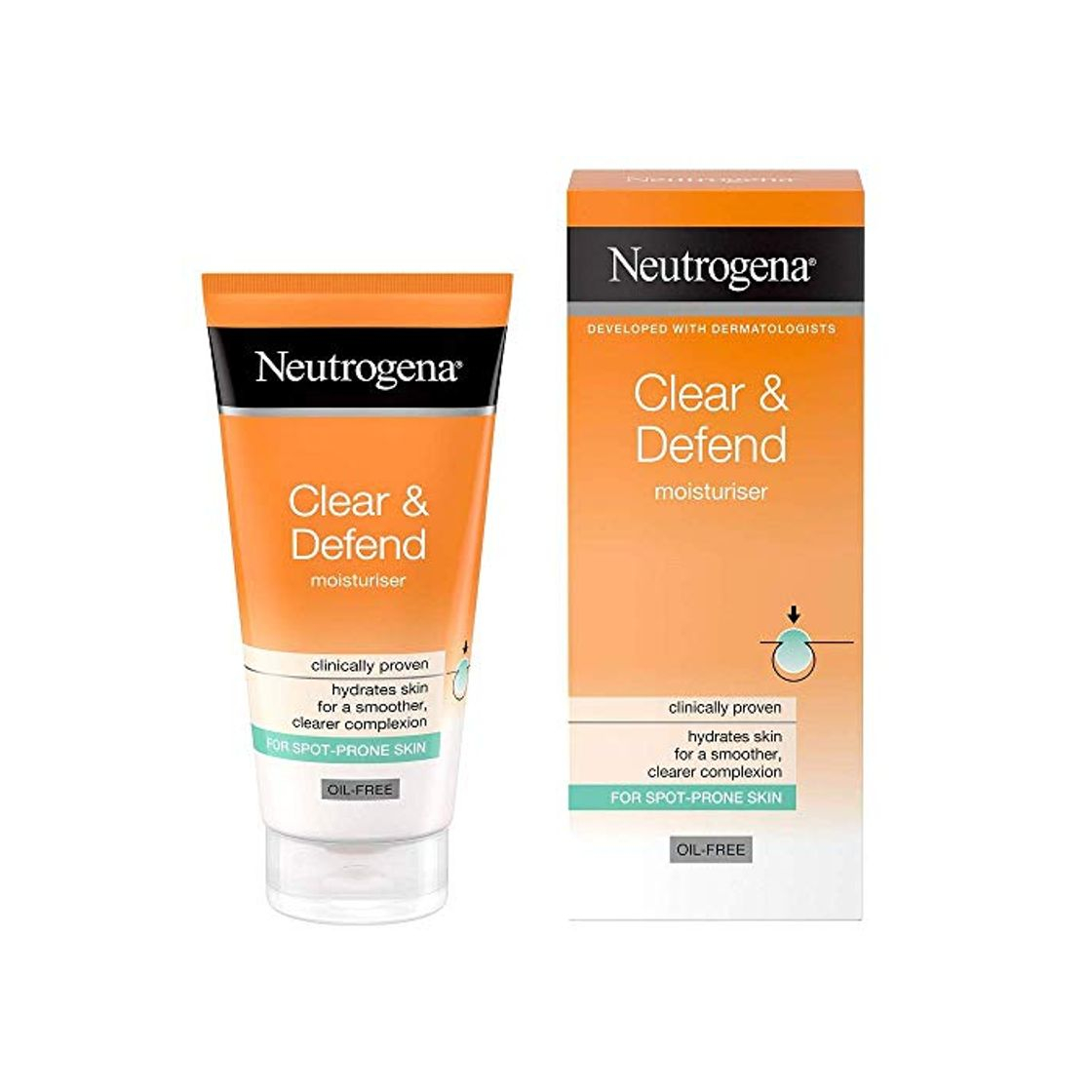 Productos Neutrogena Clear and Defender Hidratante