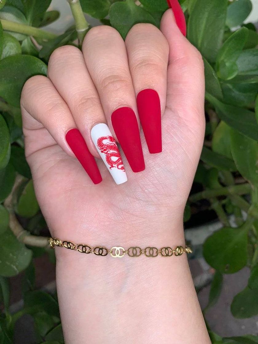 Social Red Matte dragon

