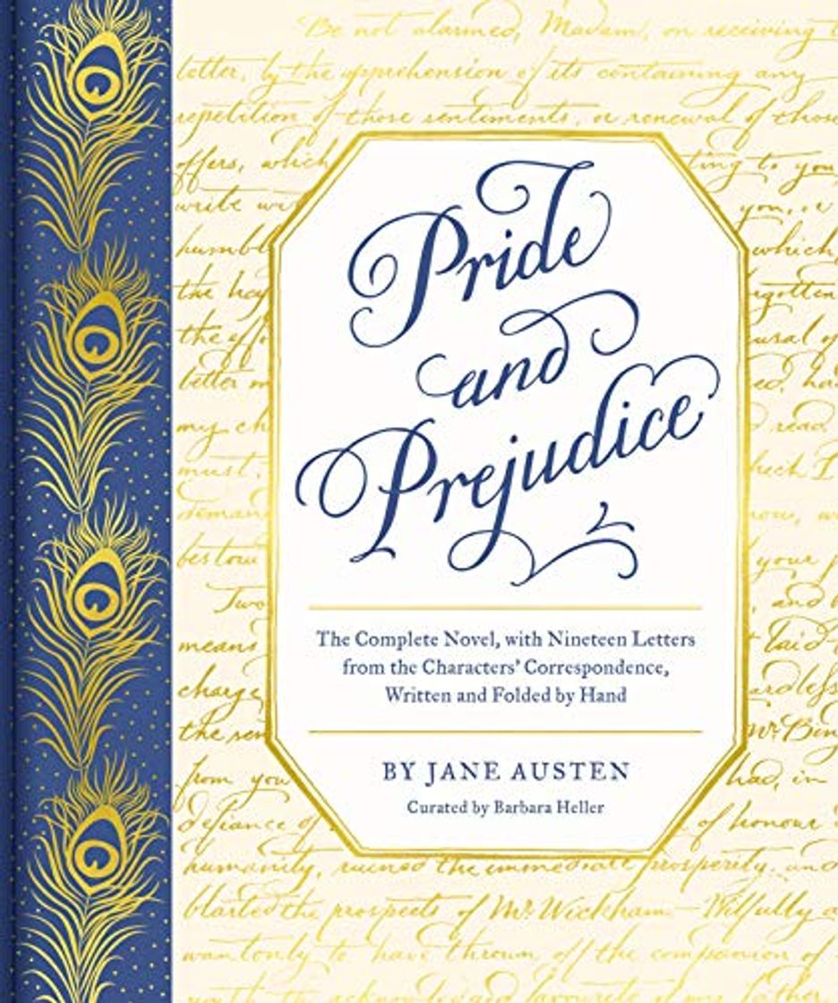 Book Pride and Prejudice: The Complete Novel, with Nineteen Letters from the Characters' Correspondence, Written and Folded by Hand